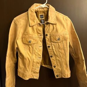 Gap Leather Jacket